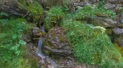 beautiful stone fountain