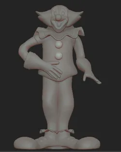 Bozo the Clown 3D Print Model in Man 436801