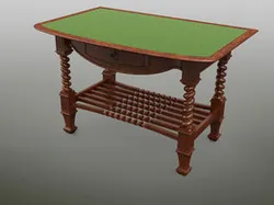 Candy Twist Wooden Table
