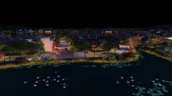 City night scene