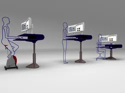 Desk & Cyclette