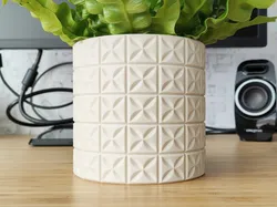 Flower tile Plant pot and Planter - Vase mode design