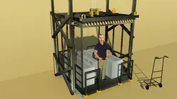 freight elevator - yük asansörü