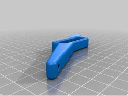 Lever for car keys (short lever version)