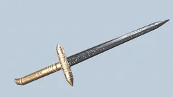 Melee weapon set longsword one-handed mace and stilletto