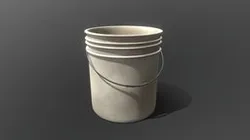 Old Upcycled 5 Gallon Paint Bucket