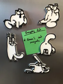 Simon's Cat Fridge Magnets