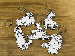 Simon's Cat Keychains