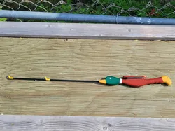 The Green Hornet Ice Fishing Rod