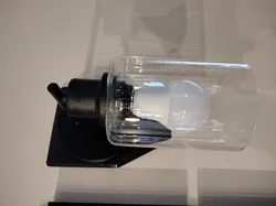 Wall sconce backing
