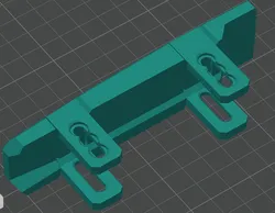 Cheek-Pad with clips. For the Duplex Stock/Brace.