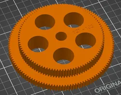 Doppelzahnrad 102-127 für Bernardo P600G, Double gear for Bernardo P600G