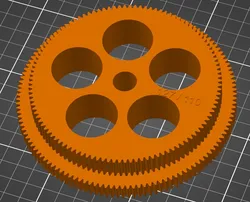 Doppelzahnrad 110-127 für Bernardo P600G, Double gear 110-127 for Bernardo P600G