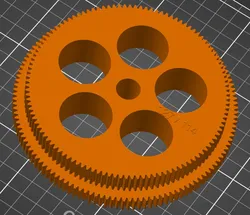 Doppelzahnrad 114-127 für Bernardo P600G, Double gear 114-127 for Bernardo P600G