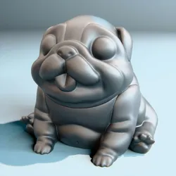 Fat Bulldog Miniature