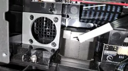 FlashForge Adventurer 5M lower rear fan spacer- to fit a standard 40x20mm fan to non Pro model for filtering.
