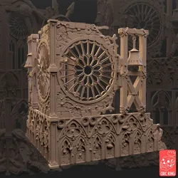 Plague God's Ruin - 3D Printable Terrain (Support-Free)