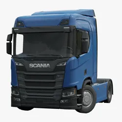 Scania R450 low-poly