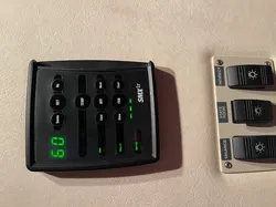 SMXir A.C/Heat controller for boat heating and air conditioning.
