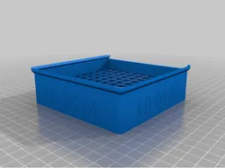 Stackable 10mm Ammo Box 100 Rounds