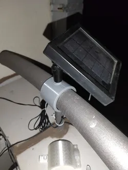 Balcony mount for SOLARVET solar panel