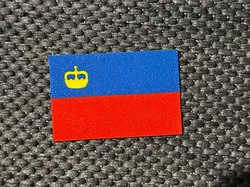 Bandera de Liechtenstein - Modelo de impresión 3D gratuito