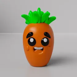 Characters & Creatures STL indir - Carrot - SillyWiz