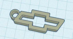 Chevy keychain