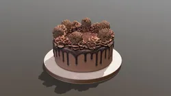 Ferrero Rocher Drip Gateau