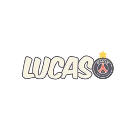 First name LED TO ASSEMBLE Lucas PSG