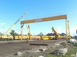 Gantry Crane Tilting Wagon Unloader