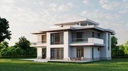 House Exterior Scene