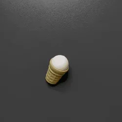 Ice Cream Fridge Magnet