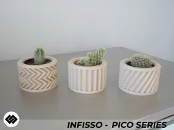 Infisso Series Triple Planter