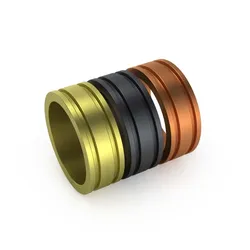Jewelry & Accessories STL indir - AC-MENS-RING-066 - AYUSH CRATION