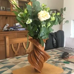 Julia Set Fractal Vase