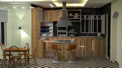 Kitchen + dinning interior