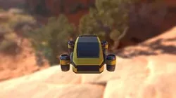 Low Poly Sci-Fi Vtol