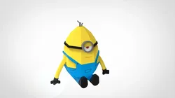 Minion Easter Box 3D Print Model in Accessories 440696