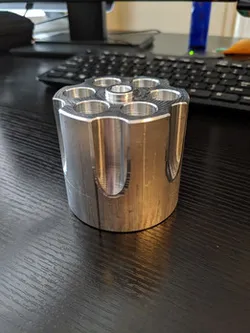 Revolver Cylinder Pen Holder