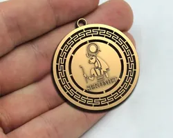 SEKHMET KING Ancient Pendant 3D Print Model in Pendants 440592