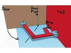 SIMPLE QUIET auto close door