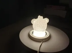 The bear doll lamp