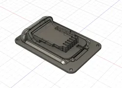 Tools & Spare Parts STL Download - DeWalt 18v toolholderby Passkes