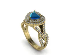 26 Female ring 3D Print Model in Rings 443597
