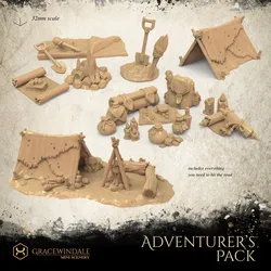 Adventurers Pack 3D Print Model in Terrain 443235