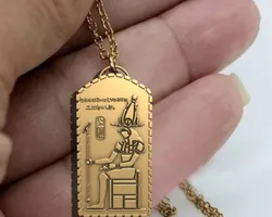 ANCIENT EGYPTIAN KING HORUS PENDANT 3D print model 3D Print Model in Pendants 444142