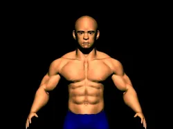 Boy bodybuilder