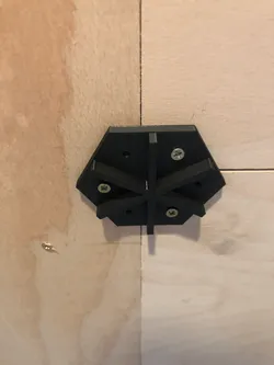Ceiling Plywood Board Hexagonal Bracket