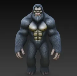 Characters & Creatures STL indir - bigfoot - Brainbits3D